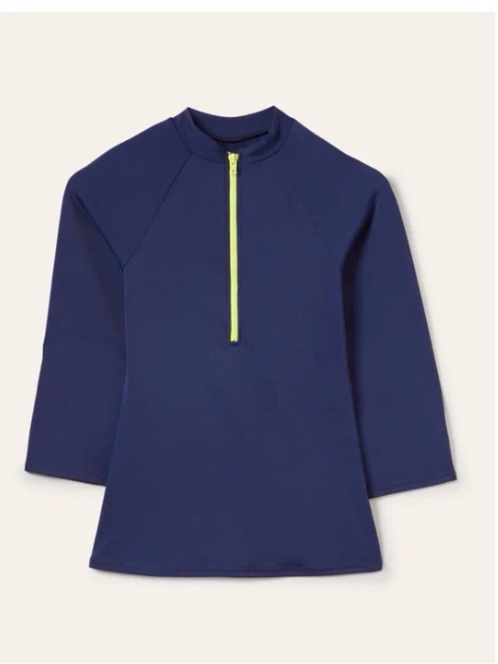 Boden Blue & Yellow Rash Guard Top - Picture 1 of 11